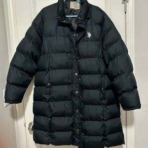 Women's Black Puffer Coat